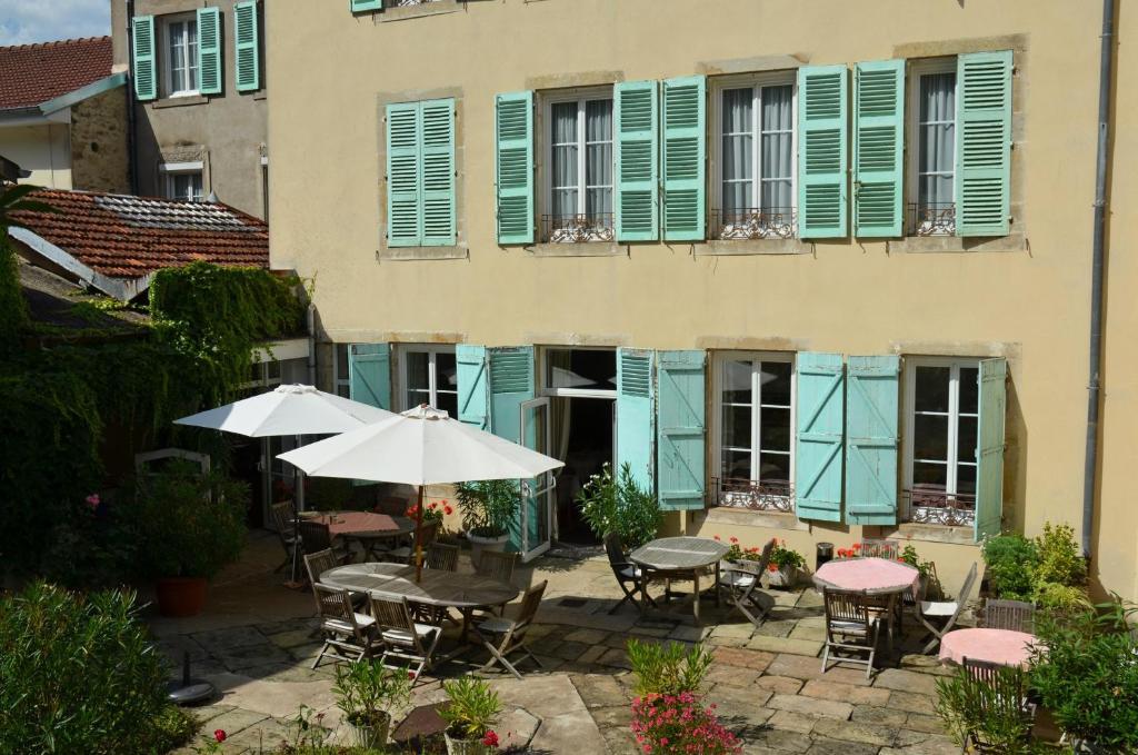 Hôtel et Studios d'Orfeuil Bourbonne-les-Bains Exterior foto